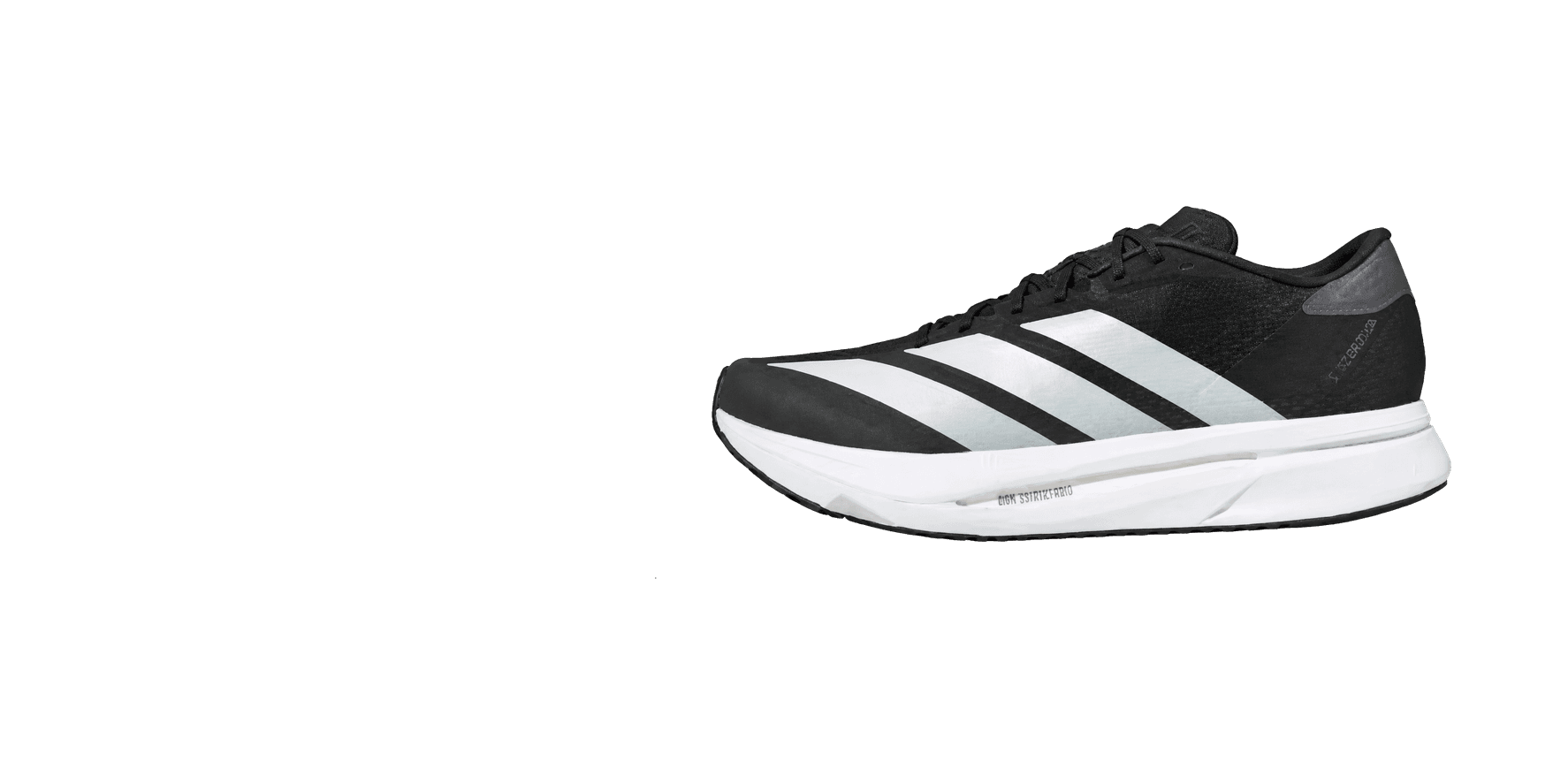 Black Adidas Adizero SL2 running shoe